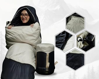 Lightweight Outdoor Sleeping Bag | Warm Camping Travel Bag
