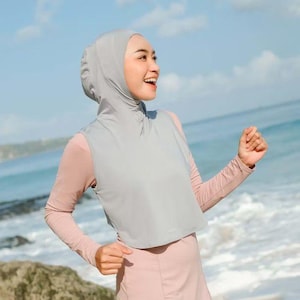 Sport Hijab for Women – Lightweight Lycra Hijab for Running, Swimming & Activewear | Breathable Stretchy Modest Sportswear