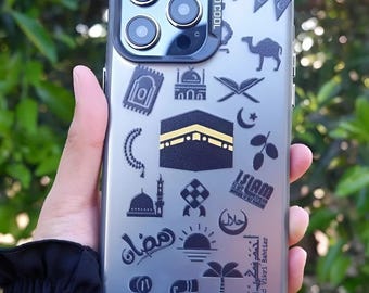 Custom Arabic Calligraphy Islamic Art Phone Case for iPhone and Android Models