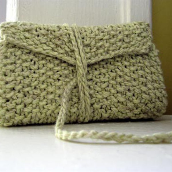 Banana Leaf knit tarot wrap. Tie closure & portable