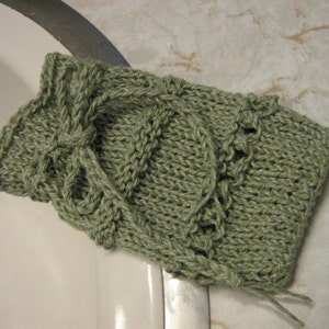 pdf Knitting Pattern Spa Soap Saver Sack image 4