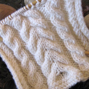 pdf Strickanleitung Zopfmuster Workshop