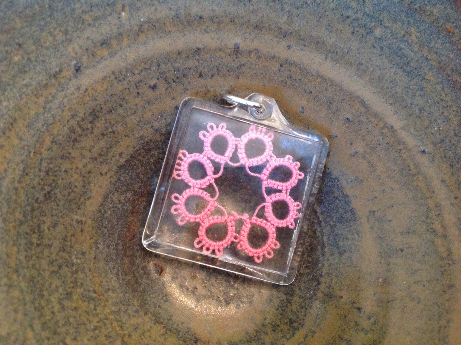Tatting Keychain
