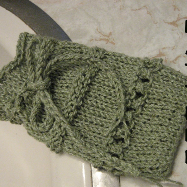 pdf Knitting Pattern Spa Soap Saver Sack