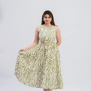lime green zebra print dress AFRM Lime Green Zebra Midi Dress by AFRM