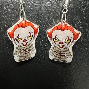 handmade shrinky dink earrings