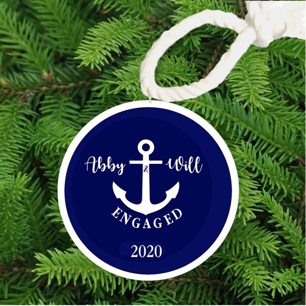 Nautical Engagement Etsy