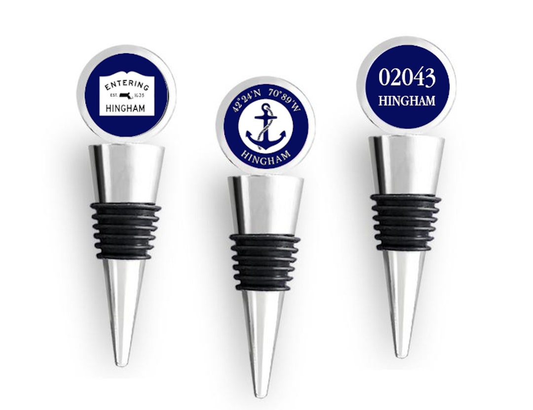Entering Town Wine Stopper Zip Code Wine Stopper Latitude Etsy