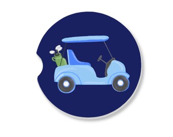 Car Coaster - Golf Cart