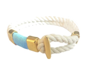 Nautical Rope Bracelet, Mariner Style