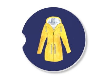 Car Coaster - Raincoat