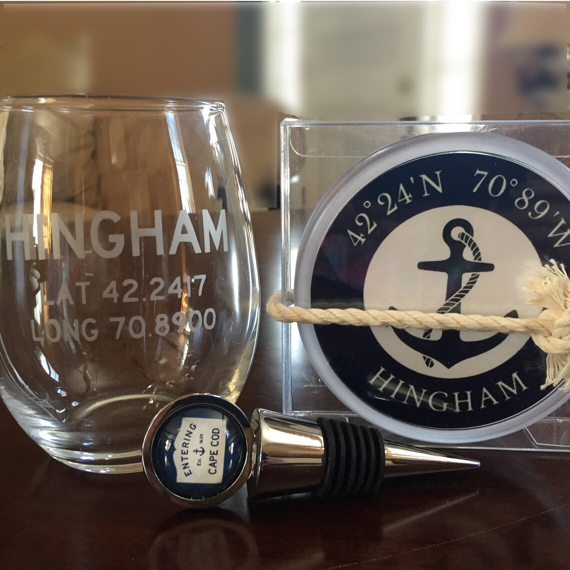 Entering Town Wine Stopper Zip Code Wine Stopper Latitude Etsy