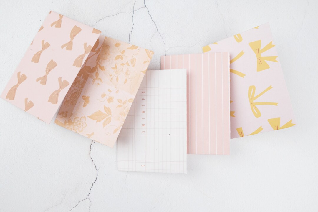 Pastel Pink Pattern Envelopes for Scrapbooking and Journaling {with ...