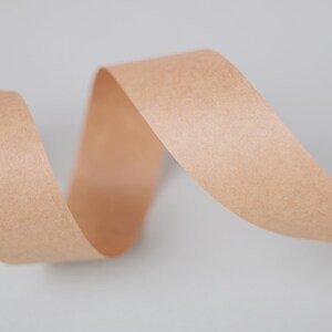 30mm Eco-Friendly Kraft Paper Ribbon Roll for Gift Wrapping, Crafts, and Event Decorations