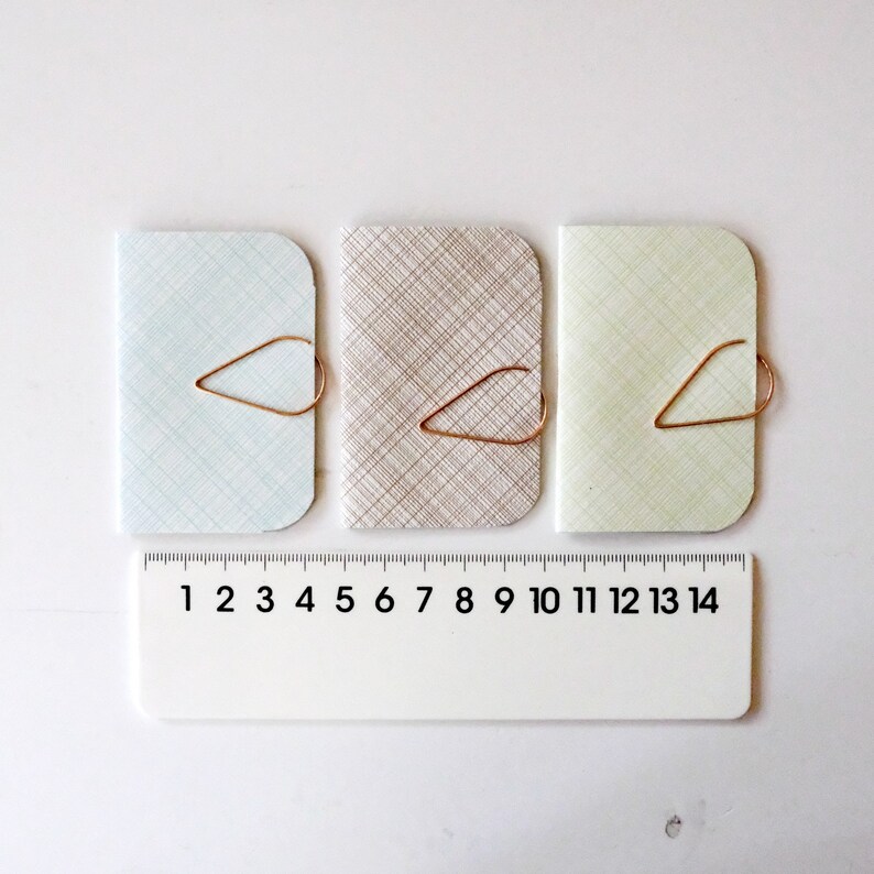 Blank Books Mini Blank Books {3} Security Patterns Mini Booklets Teacher Gift under 5 Mini Books Mini Notebooks or Journals