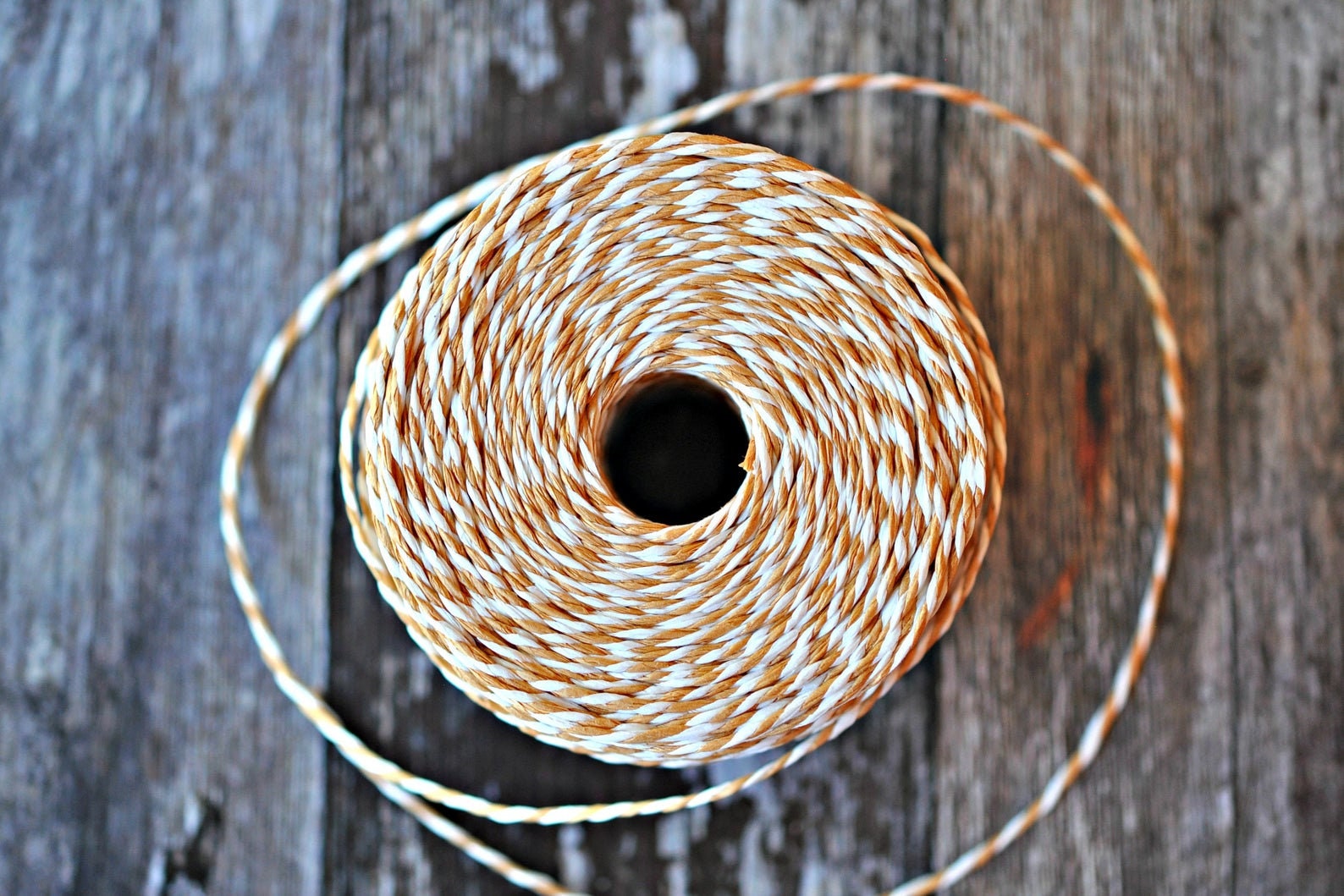 Striped Paper Twine 10m Recycled Paper Twine Pink Green Etsy