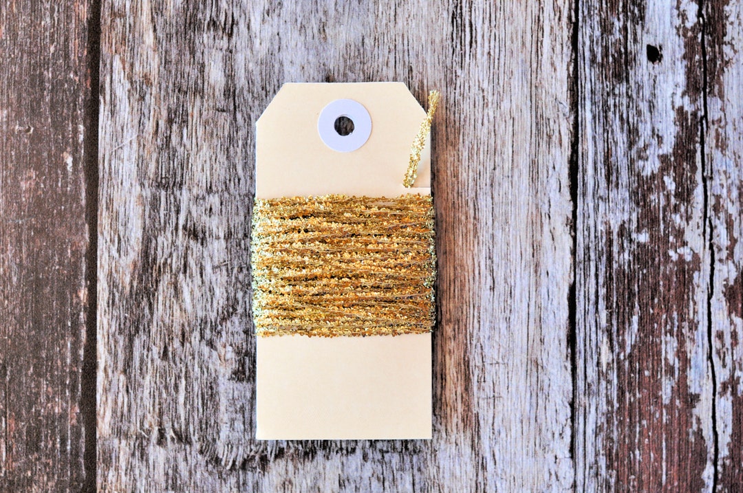 Tinsel Twine GOLD Sparkly Tinsel String Twine Sparkly Etsy Australia