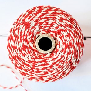 VALENTINE Red and White Bakers Twine to Wrap up Your Loved Ones