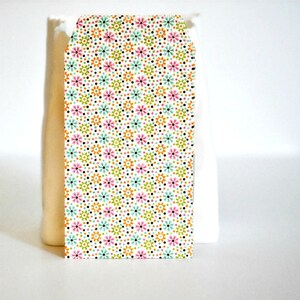 Floral Seed Packet Envelopes, 5 Paper Pack, 65x 105 mm Non-Sealable