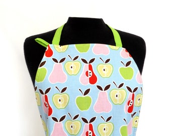 Apron, Full - Small - Pears & Apples (with Long ties)