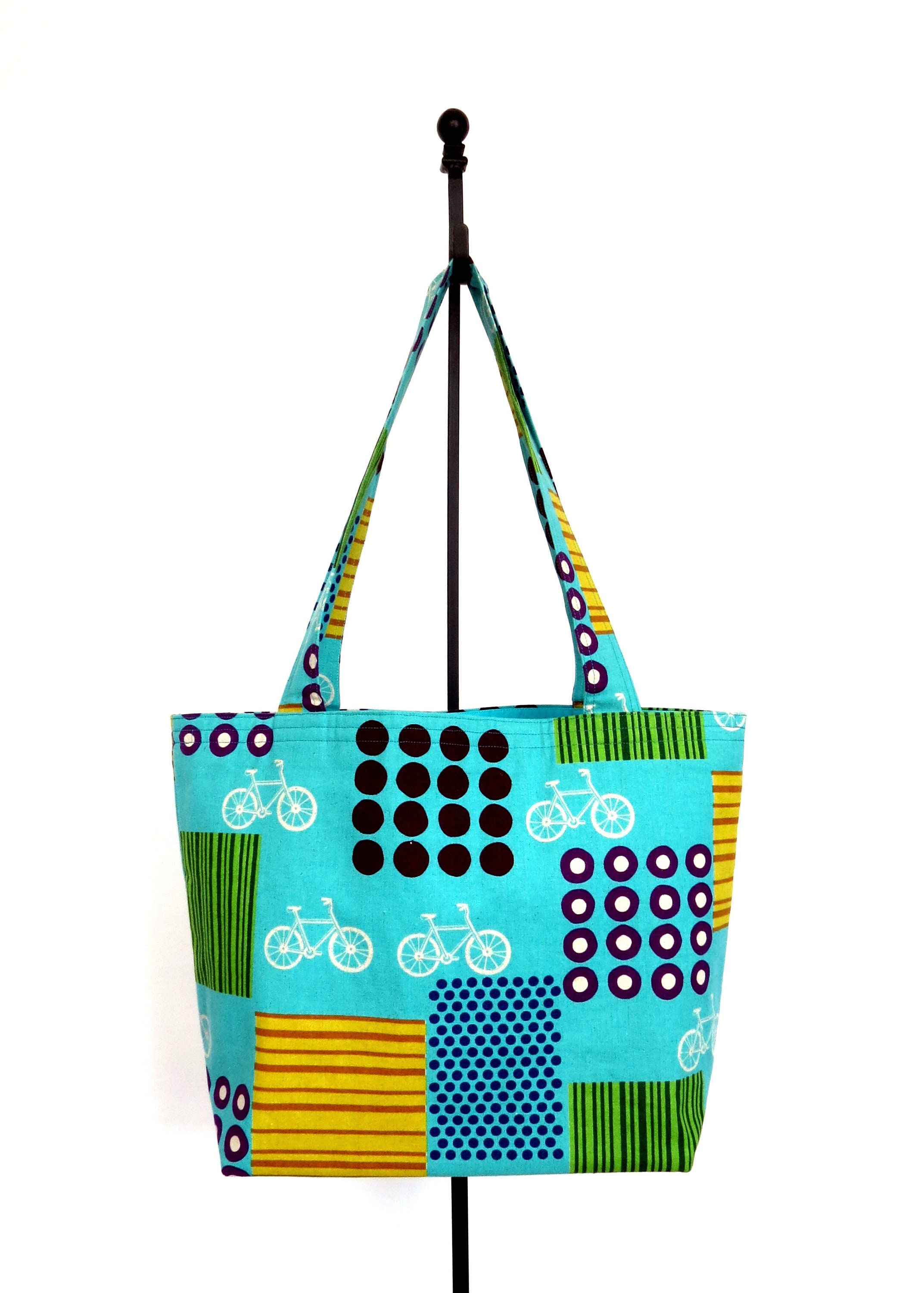 Tote Bag Bicycles Etsy