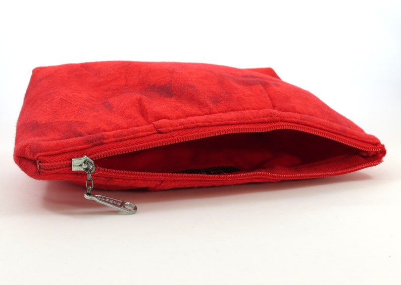 Red Zip Pouch
