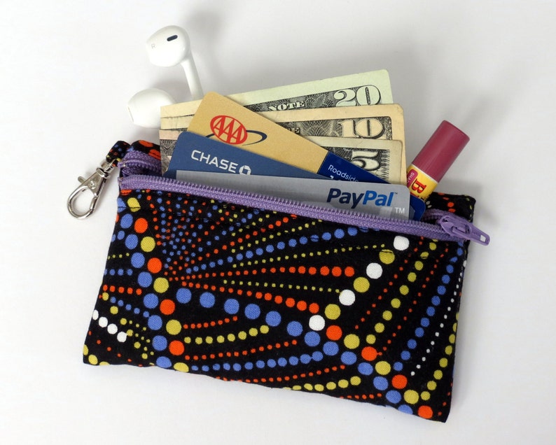 with Zipper Front Clip Coin Purse Super Hero