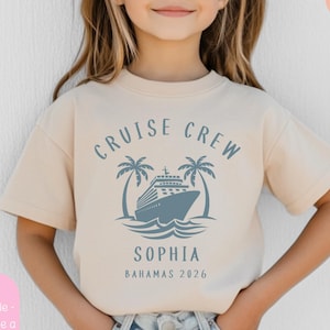 Personalized Family Cruise Squad Shirts Infant Toddler Youth, Custom Family Matching, Family Vacation Cruising, Spring Break,Birthday Cruise