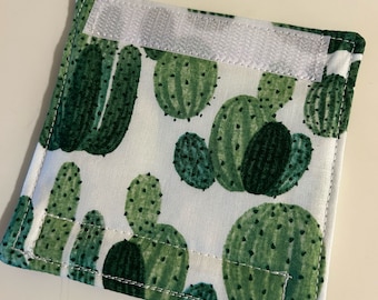 Luggage Handle I.D.,  GREEN CACTI,  Luggage Tags, Luggage Spotter, Luggage Handle Covers, Travel Bags