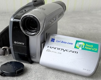 Sony Handycam DCR-HC46E Mini DV Digital Video Camera Recorder - W