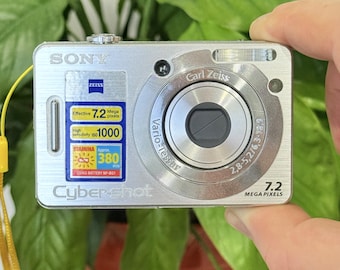 Sony Cyber-shot DSC-W200: 12.1MP Digital Camera - Silver - Etsy