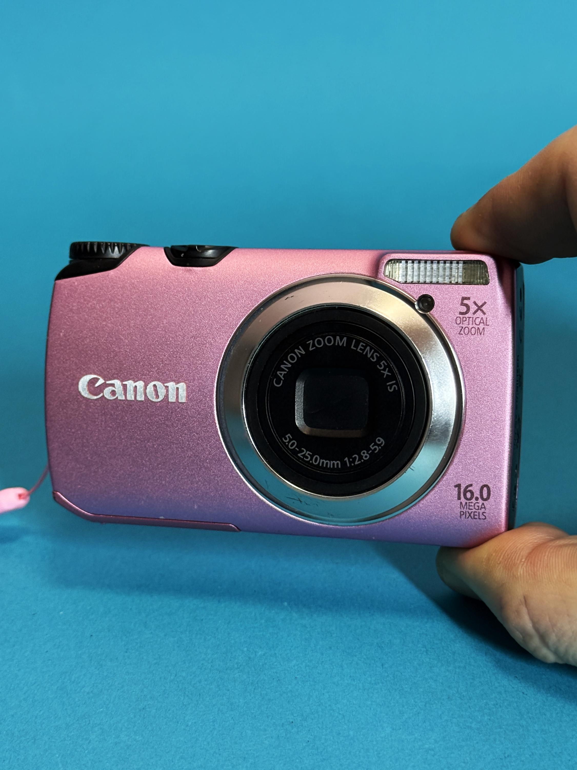 Canon Powershot A3300 IS Pink – 16MP Compact Digital Camera - Etsy