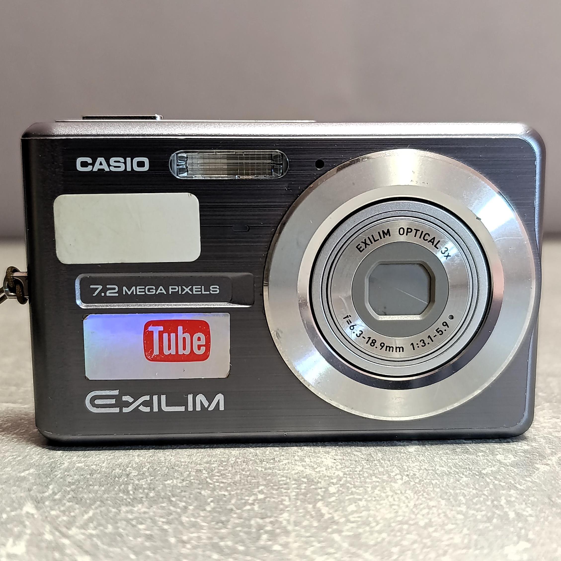 Casio Exilim EX-Z12: 7.2 MP Silver Compact Digital Camera - Etsy