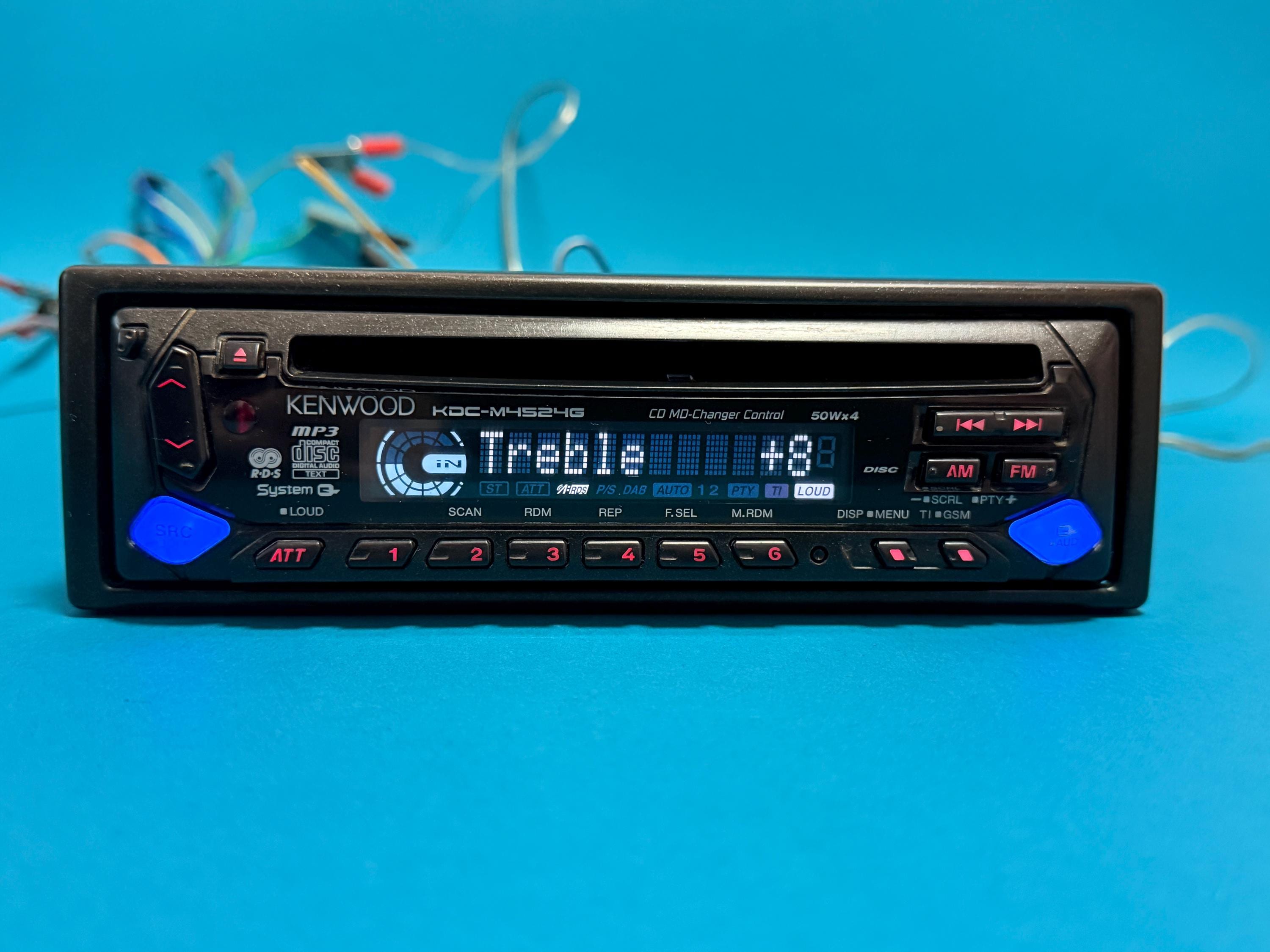 KENWOOD CDプレーヤー Kenwood KDC-M4524 car stereo old school CD Player VW BMW Porsche