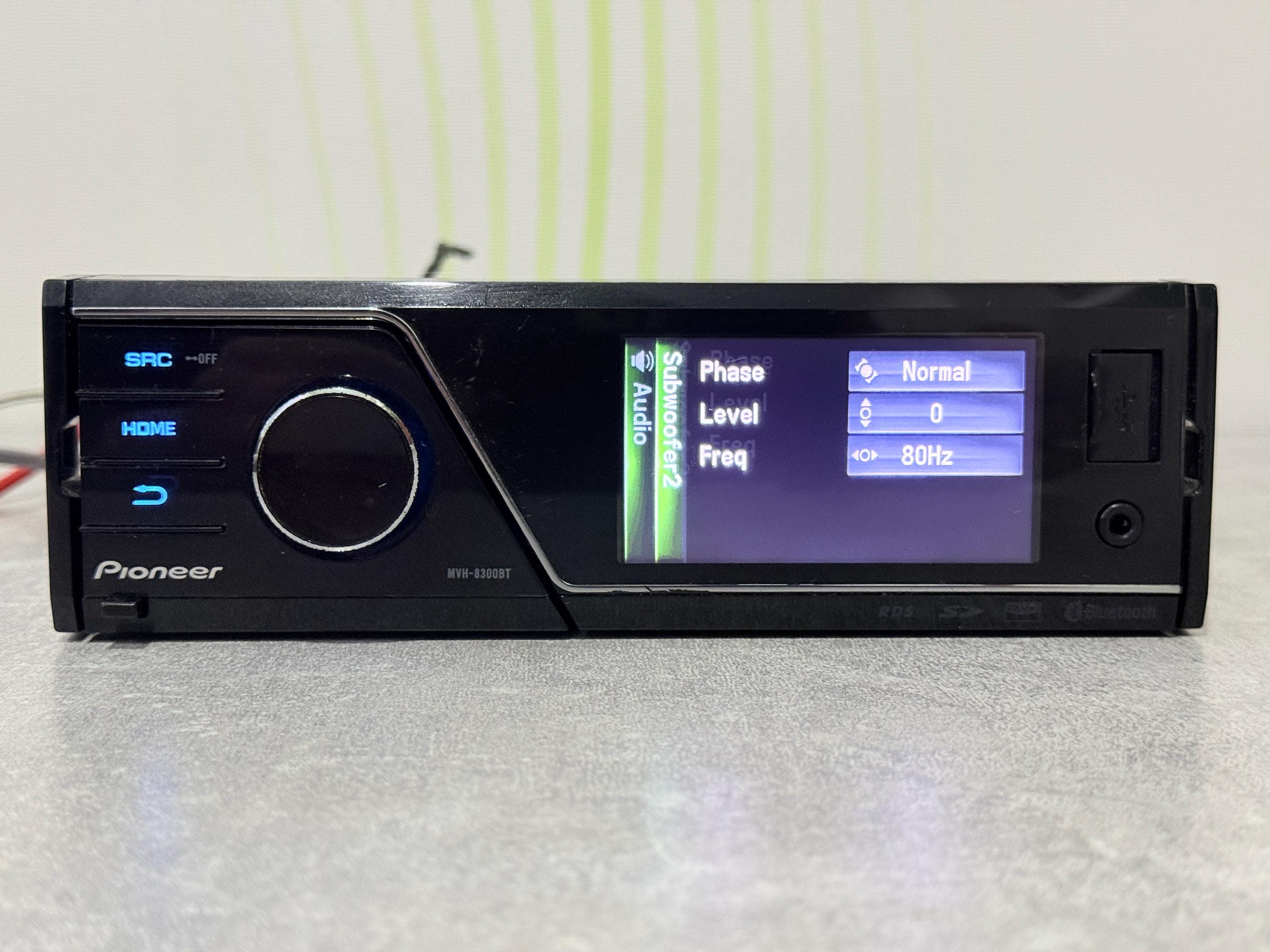 Pioneer MVH-8300BT 1DIN Car Stereo USB Sd AUX Media Receiver Retro