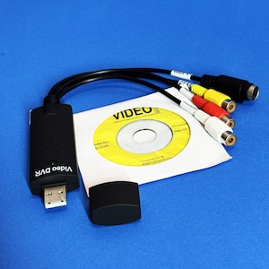 USB Video Capture Card – RCA / S-Video to USB Converter