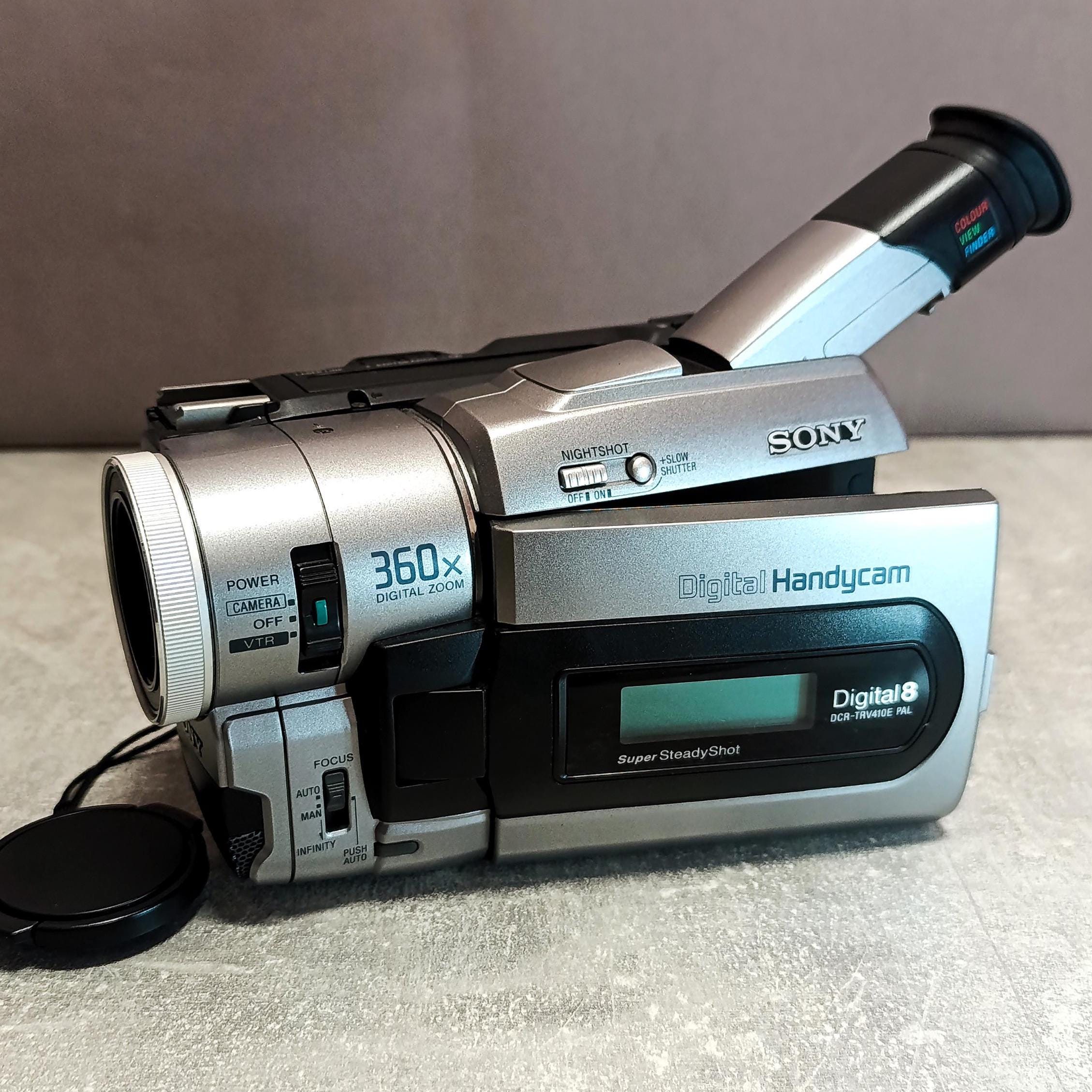 SONY Handycam DCR-TRV410 Camcorder Video8 XR Video Camera Hi-8 - W