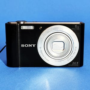 Sony Cyber-shot DSC-W810 Black 20.1MP - Compact Digital Camera - Etsy