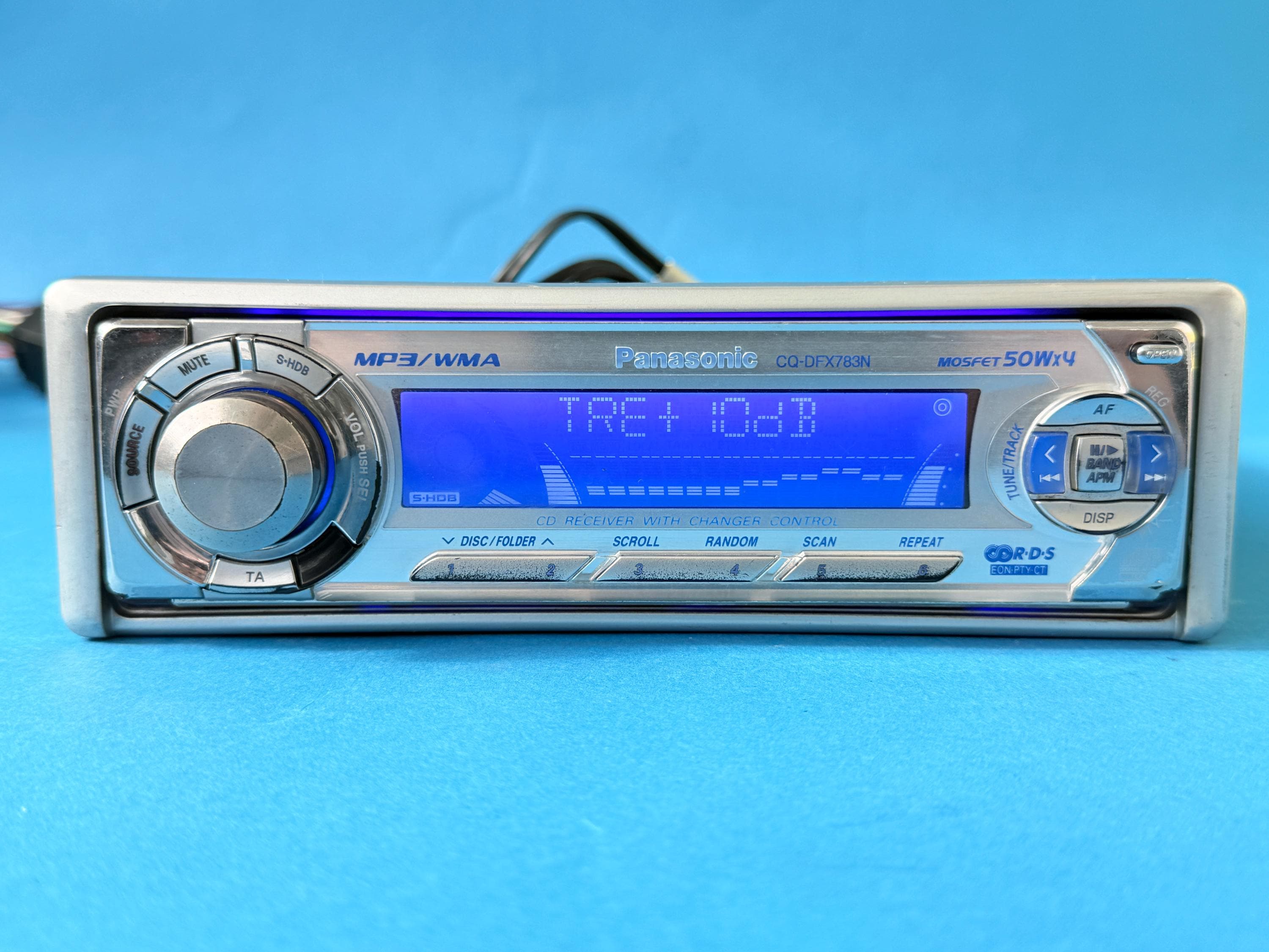 Panasonic CQ-DFX783N Car CD Player Stereo Radio Detachable Face