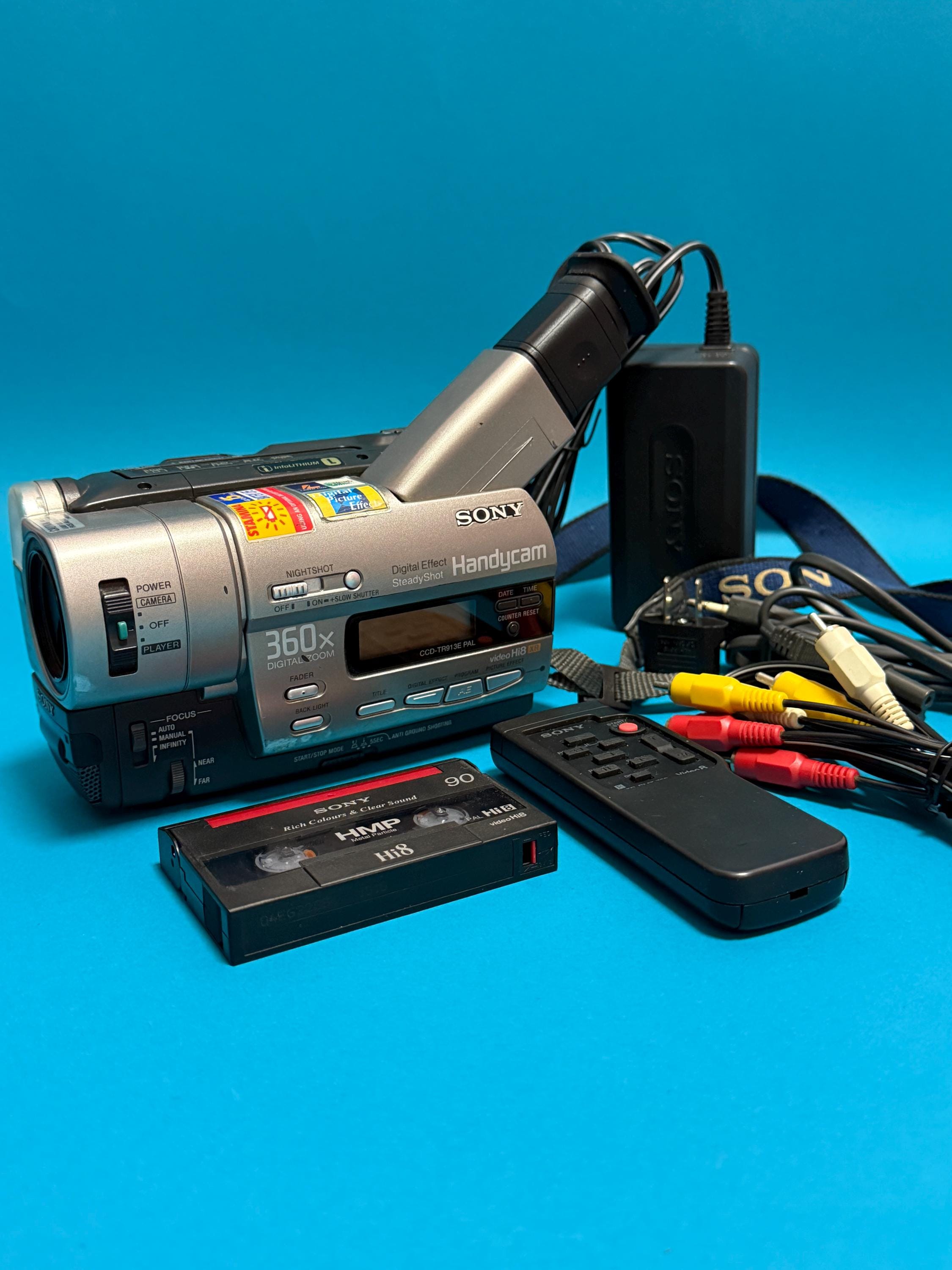 Sony CCD-TR913E: Video Camera Recorder PAL / Video HI8 XR - Etsy