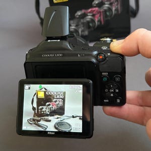 Nikon Coolpix L830 Digital Camera Black Never Used - Perfect Condition