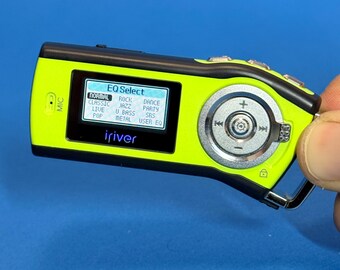 Iriver T10 MP3 Player in Bright Lemon Green 2GB - Etsy