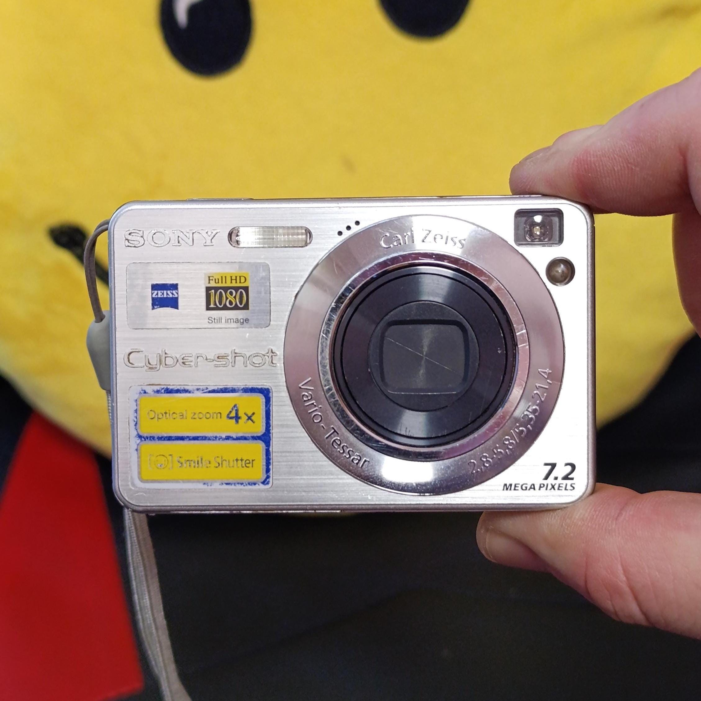 Sony Cyber-shot DSC-W110 7.2MP Compact Digital Camera Silver