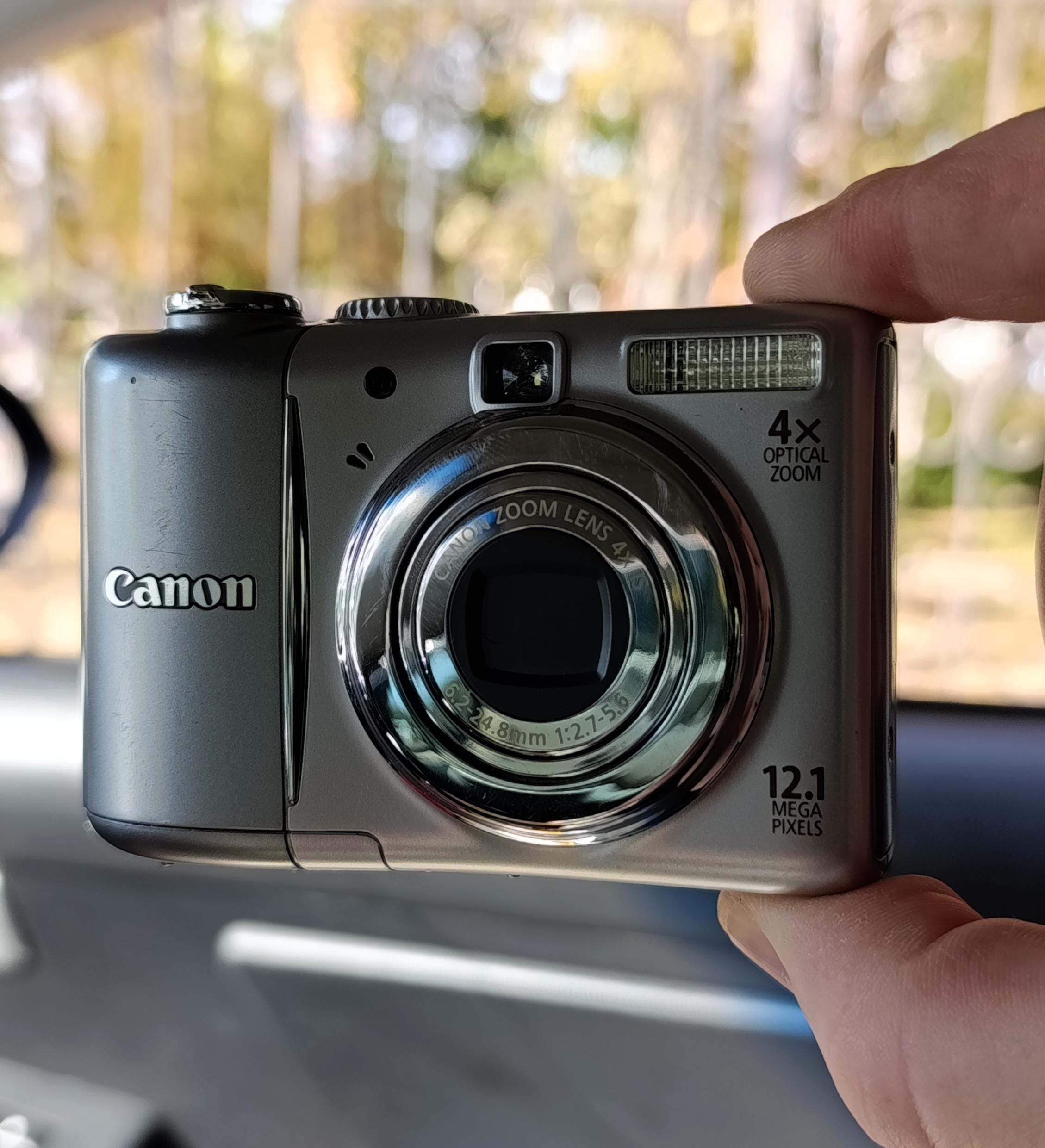 Canon Powershot A1100 IS 12.1MP Compact Digital Camera - SIVER