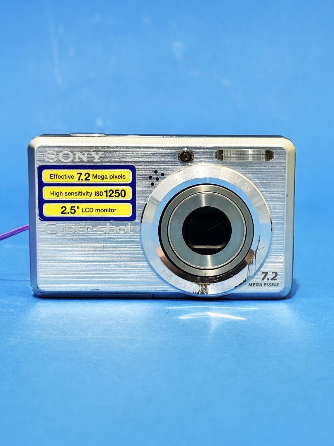 Sony Cyber-shot 7.2メガピクセル Sony Cyber-shot DSC-W55 7.2MP