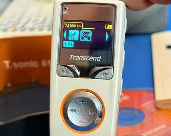 Transcend T.sonic 610 MP3 Player 512mb — Portable USB Music Player