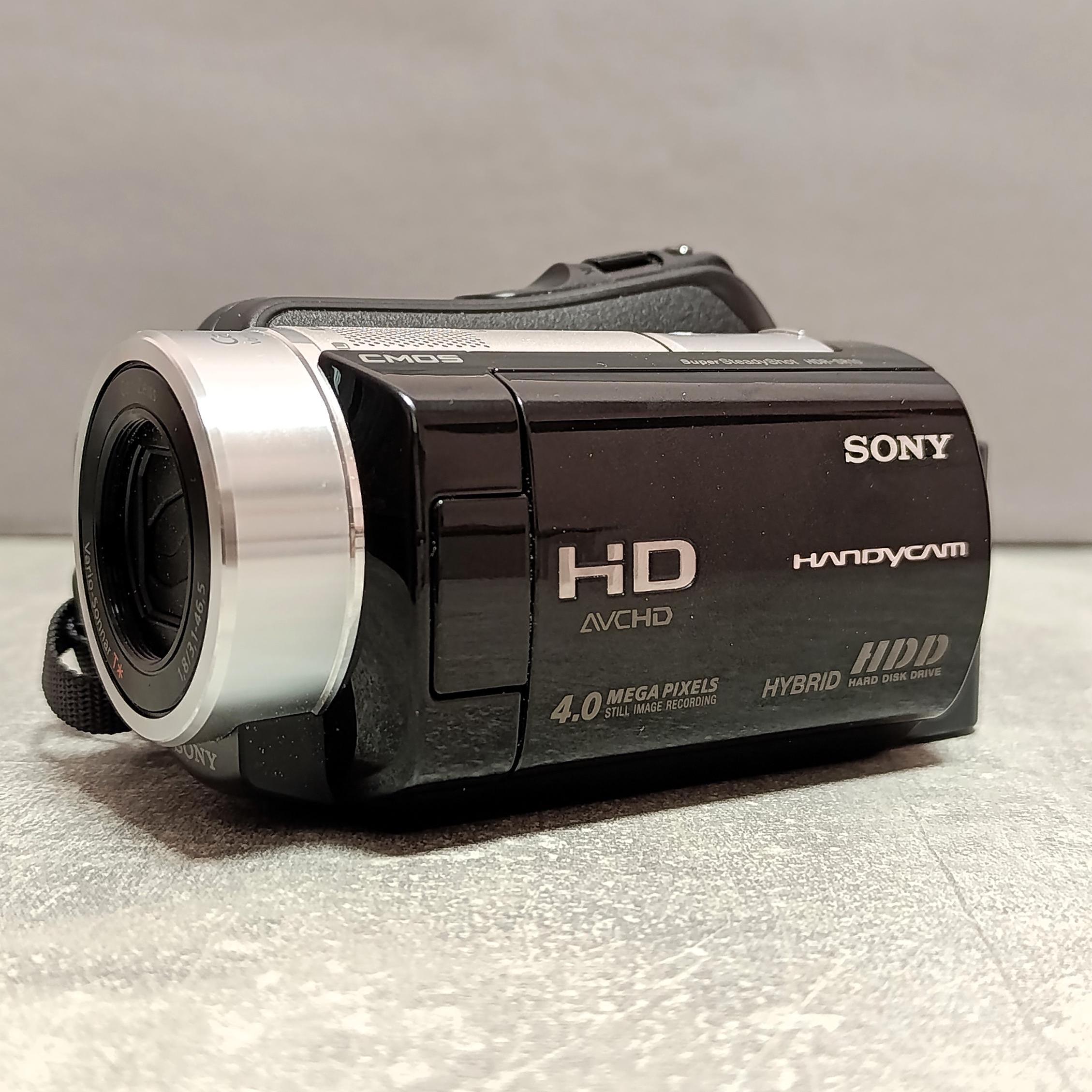 Sony Handycam HDR-SR10E Camcorder 40GB HDD AVCHD Black 4MP Video