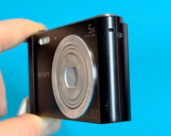 Sony Cybershot DSC-W810: 20.1MP - Black Digital Camera (SD 8GB) - Etsy