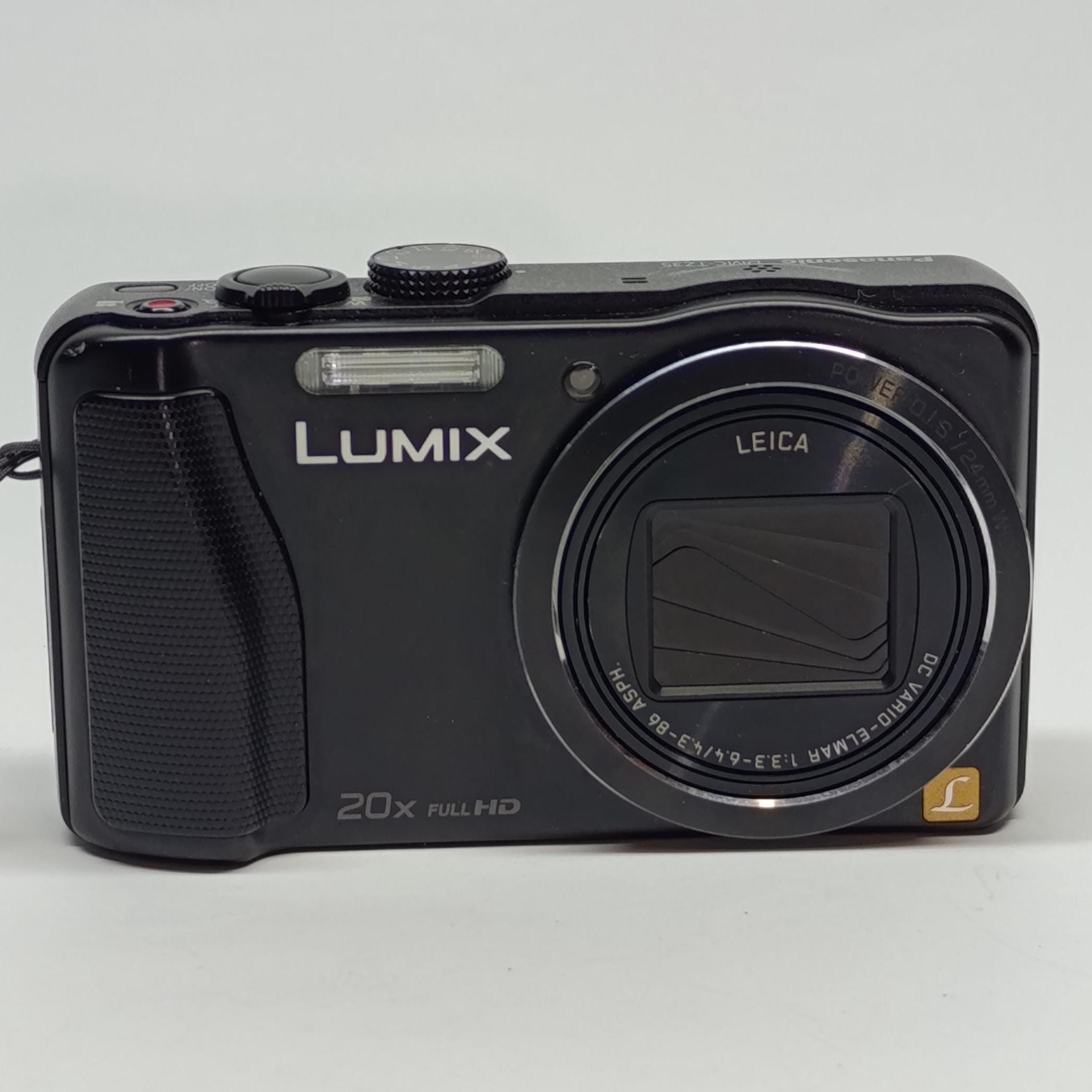Panasonic Lumix DMC-TZ35: Black 16MP Digital Camera Leica (SD 32