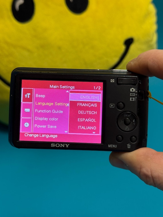 Sony Cyber-shot DSC-W520 Black 14.1MP Digital Camera - Y2K (SD 32
